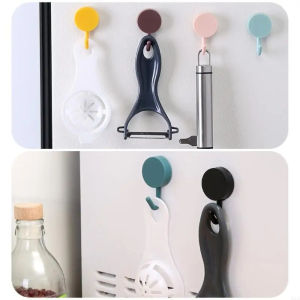 Removable Sticky Hook Waterproof Hook For Keys Towels Bathroom Organization