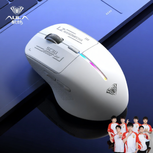AULA | Gaming and Office Use Multimode Mouse Wireless Bluetooth 2.4G Wired Light