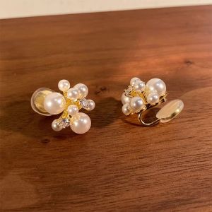 YICAN | Elegant Non-Piercing Pearl Earrings