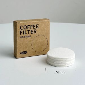 51/53/58mm Coffee Paper Filter for Espresso Coffee MakerUnbleached Espresso Filter Puck Screen Other Espresso Machine