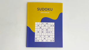 Sudoku 250 Puzzles Book (288 Pages) with Solutions