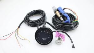 RYSJM | 52mm Car O2 Air Fuel Ratio Digital Wide-band Gauge Kit With Wideband Oxygen Sensor AFR Sensor 30-4110 X-series