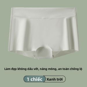 MiiOW | Quần lót an toàn siêu ngắn Catman Ice Silk cho nữ mùa hè Quần lót cạp thấp vô hình liền mạch chống ánh nắng