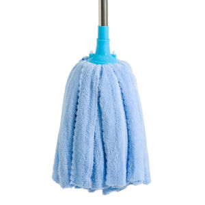 Stainless Steel Mop Head Replacement 2 Pieces Household Cleaning Tool for Living Room Ultrafine Fiber Mop Cloth