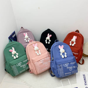 🇲🇾[Malaysia]Ready Stock School Backpack Bags For Teenage Girls Backpack Women Bag Pack Female Bookbag Bag School Bag Female Primary School Student High-capacity Backpack Female Korean Version Ins Style New Backpack Casual Shopping Climbing Bag