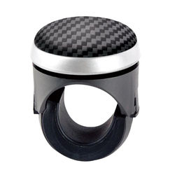 Car Steering Wheel Knob SIlicone Wheel Spinner Rotating Ball Shaped Bearing Power Handle One Hand Steering Boost Automobile Part