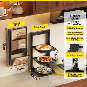 MEISD | Multi-function Foldable Kitchen Rack