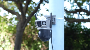 DOSEN Wireless Three Screen SC23 Outdoor Waterproof Cctv Camera for house Wifi 360 Cctv Camera HD 1080P 4G Sim card IP Security Cameras