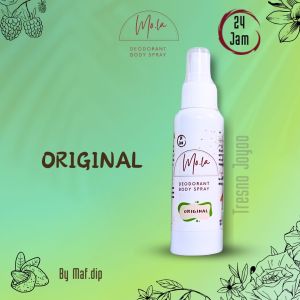 Mo.La deodorant body spray| natural deodorant| deodorant tawas | no alkohol