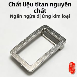 Khóa Thắt Lưng Bằng Titanium Không Dị Ứng