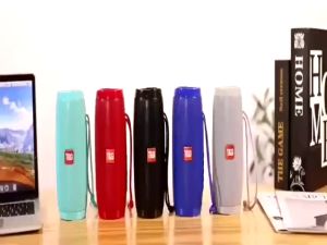 T&G TG-157 LED Colorful Lights Dual Speaker Subwoofer Portable Sports Bluetooth with Strap Multi Function