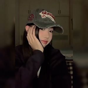 หมวกแก๊ปเบสบอลปัก Oriando มี 4 สี สไตล์เกาหลี - 4 สี สไตล์เกาหลี