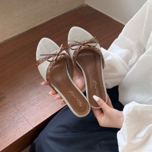 Dép Biển Đinh Ốc Nơ Vintage thoải mái
