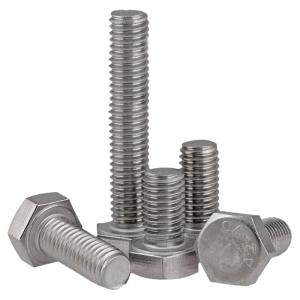 BAIRUITE | 316 Stainless Steel Hex Cap Screw Fully Threaded Bolt