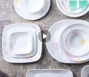 Corelle USA - Winter Frost White - Bộ Sưu Tập Tô Chén Dĩa Trắng Trơn [ Bán Lẻ]