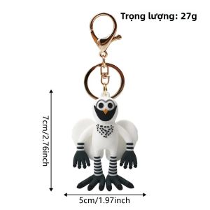 Móc Khóa Hình Thú Ngộ Nghĩnh 99 Đêm Trong Rừng Tuần Lộc Cú Quái Vật Đồ Chơi Treo Balo Trang Trí Cho Trẻ Em & Người Lớn Quà Sinh Nhật Giáng Sinh