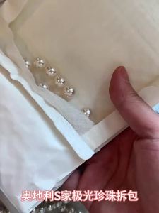 CAFFTI | Long Elegant Pearl Starry Sky Sterling Silver Necklace