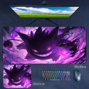 Potdemiel | High Definition Anime Rubber Mouse Pad Pokémon Gengar Mouse Pad Boys Gaming Mouse Pad Cute Large Size Stain Resistant Table Mat