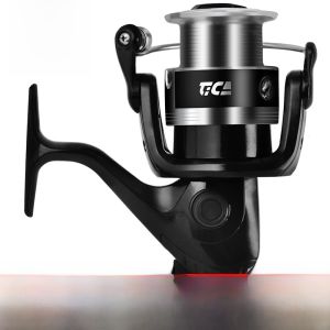 Dijia Far Casting Fishing Reel Full Metal Head Bank Fishing Rod Big Game 11 Axis Spinning Wheel Fishermans Tackle Reel