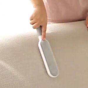 Reusable Hair Cleaning Brush Household Static Dust Brush Coat Pet Remover Lint Remover for Clothes Lint Roller 2 in 1