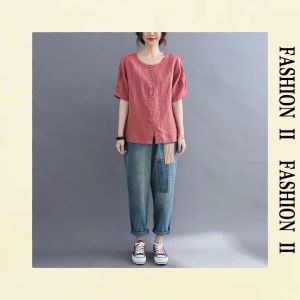 LH.Bigsize คอลใหม่🛍เสื้อแฟชั่นราคาถูก เสื้อผ้าผู้หญิงสวยๆ แต่งกระดุมด้านหน้า งานดีมากสวยมาก ผ้านุ่มใส่สบายไม่ร้อน ของมันต้องมี🎉