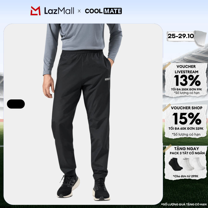 [CHỈ 25-29.10 TẶNG QUÀ ĐƠN TỪ 299K]Quần Jogger nam Daily Wear trượt nước, chống nắng chống UV UV 99% - Coolmate