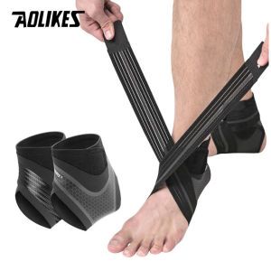 AOLIKES | AOLIKES 1PCS Compression Ankle Brace - Lightweight Ankle Sleeve Sock Support for Sprains Arthritis Tendonitis Running Fitness