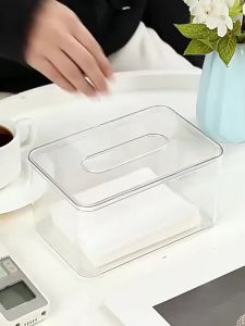 Creative Spring Tissue Box Presents Spring Support Tissue Spring Holder Automatic Lift Tissue Car Tissue Box