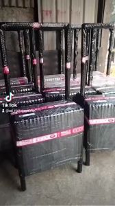 RAK TOKO/WARUNG CHIKI SNACK PAKAI RODA 4 SUSUN MURAH