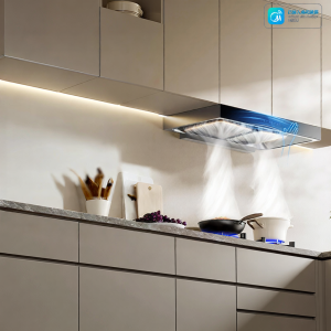 Midea | Wall Mounted Easy-clean Range Hood Kitchen Cooker Set