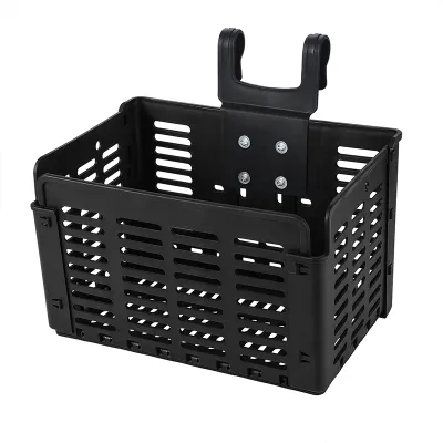 WEST BIKING Foldable Bicycle Basket Portable MTB Road Bike Handlebar Front Storage Rack Multifunctional Cycling Accessories