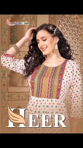 🔥M - 5XL🔥HEER LONG GOWN KURTIS🔥 (READY STOCK)