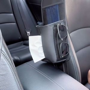 Car Hanging Bag Tas Kotak Tisu Organizer Penyimpanan Gantung Samping Jok Kursi Mobil