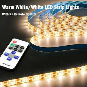 5V USB LED Strip Lights IR Remote Control 2835 1m-10m Warm White Single Color Flexible Tape Light