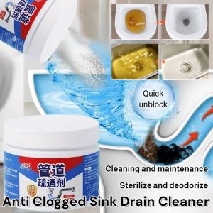 Complete Pipeline Dredge Agent Drain Toilet Clog Remover Sink Drain Cleaner Dissolve Blockages Unclog Pipes Anti Clogged