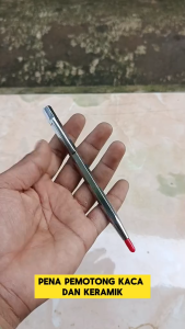 PENA PEMOTONG KERAMIK KACA GRANIT SILVER PENA UKIR SCIBER SUPER TAJAM TUNGSTEN STEEL PENA AJAIB