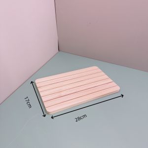 Solid wood card slot ring display plate necklace earrings jewelry display rack jewelry storage display props