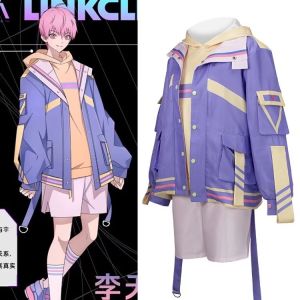 Lichuan Cosplay ชุดนักแสดงสปอร์ตแบบลำลองสำหรับวัยรุ่นชาย แฟชั่นญี่ปุ่น วันพีซ ที่คาดผมสำหรับผู้ชาย หน้ากากจินตนาการ คอตตอน ความยาวปกติ