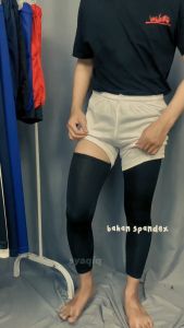 Paket 3 IN 1 Manset Tangan Manset Kaki Kolor Bola Arm Sleeve Leg Sleeve Celana Pendek Olahraga