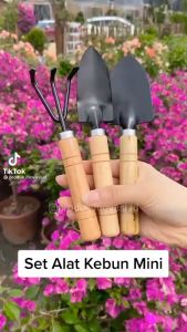 BELI 2 GRATIS 2 Alat Berkebun Bercocok Tanam Mini 3 in 1 Set Sekop Cangkul Garpu Garden Tools / Skop Gardening Shovel 3in1 / Peralatan Taman