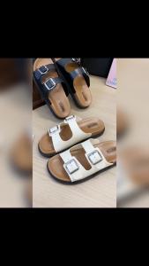 YOTO Sandals For Women Summer Fashion Casual Sandals With TWO Adjustable Buckles Flat Slip On Sllipers