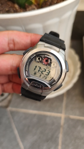 Đồng hồ nam Casio điện tử W755 chạy pin hàng Si