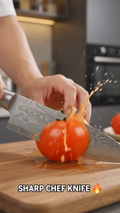 Nipiin Kitchen Knife Specialized Slicing Knife Chopping Knife Fruit Knife With Sharp and Durable Blade