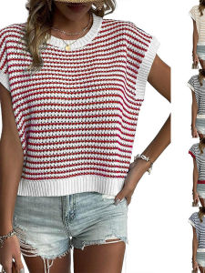 เสื้อสเวตเตอร์คอตั้งทรงหลวมลำลอง แขนยาว ทรงปกติ ผ้าโพลีเอสเตอร์ ฤดูร้อน 2025 จีนแผ่นดินใหญ่ แฟชั่นสตรีท