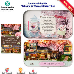 Miniature Box Theater Dollhouse with Wooden Stand | Promo Price | Miniature Dollhouse Interior Design DIY Kit Furniture House Collectibles with Wooden Stand Doll House and Free Glue Batteries Fast Shipping Local PH