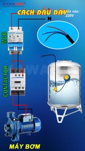 Công tắc phao bơm M15( 2M/3M/5M )