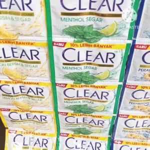 Sampo Clear 1 Renceng isi 12 Sachet: Solusi untuk Rambut Berminyak