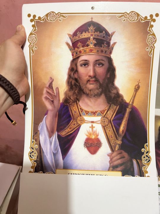 Christ the King Wall Calendar 2025 Lazada PH