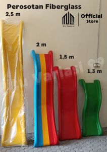 NEW PEROSOTAN/SELUNCURAN ANAK FIBER WARNA WARNI PELANGI 25 METER