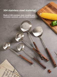 SHELI | Long Handle Stainless Steel Kitchen Utensil Set